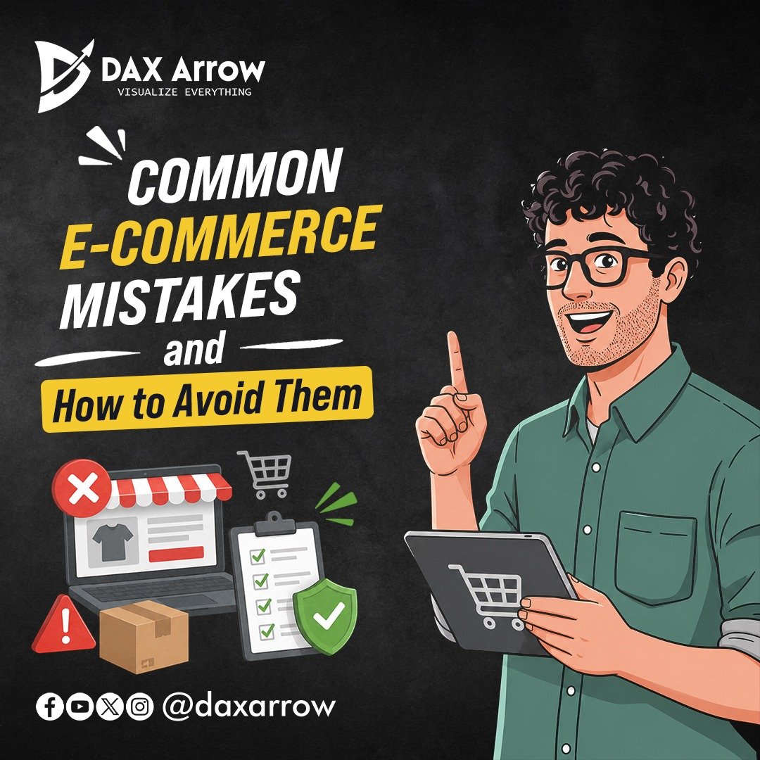 Common e-commerce mistakes affecting online store performance