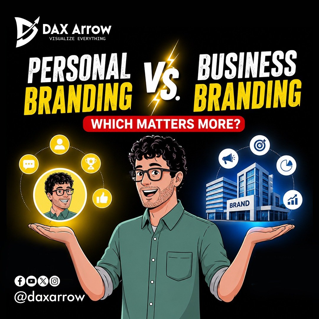 Personal Branding vs. Business Branding: Which Matters More?