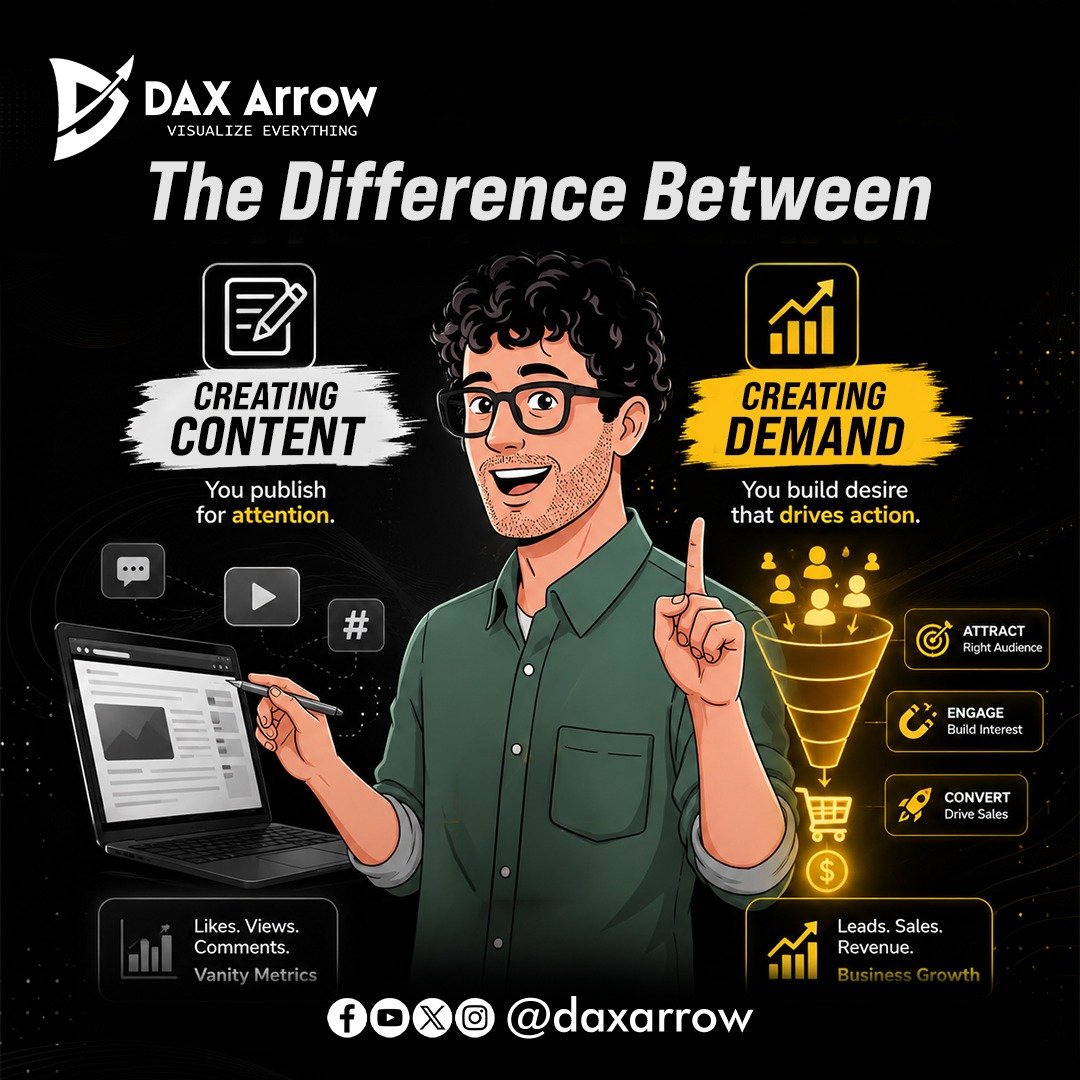 The Difference Between Creating Content and Creating Demand